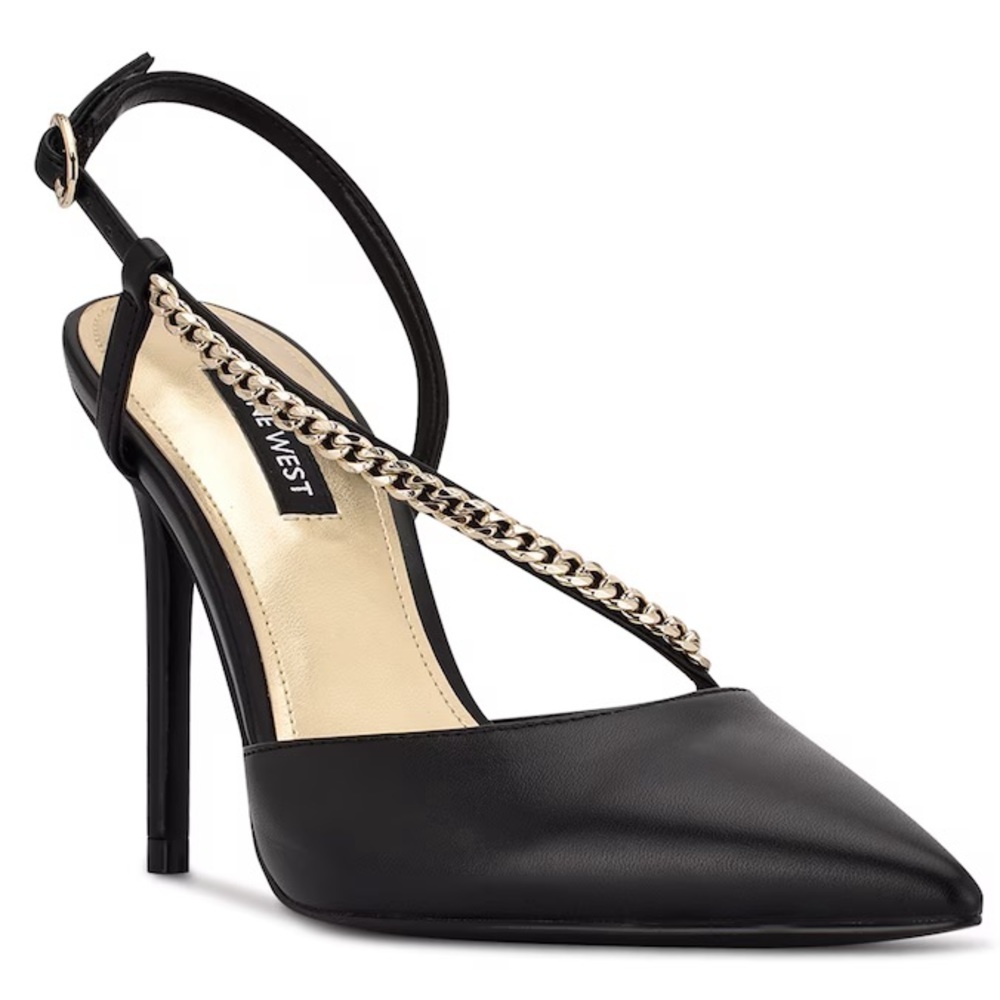 Nine West Gisha Women's Chain Link High Heel Dress Pumps